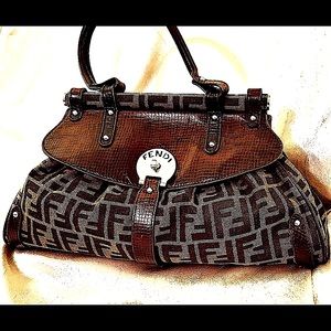 RARE! FENDI Zucca Tobacco Magic Bag -Excellent Condition- MAKE ME AN OFFER!